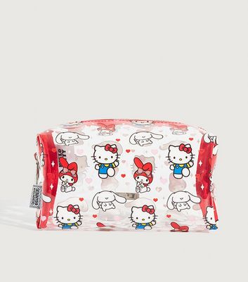Skinnydip Red Hello Kitty Makeup Bag New Look