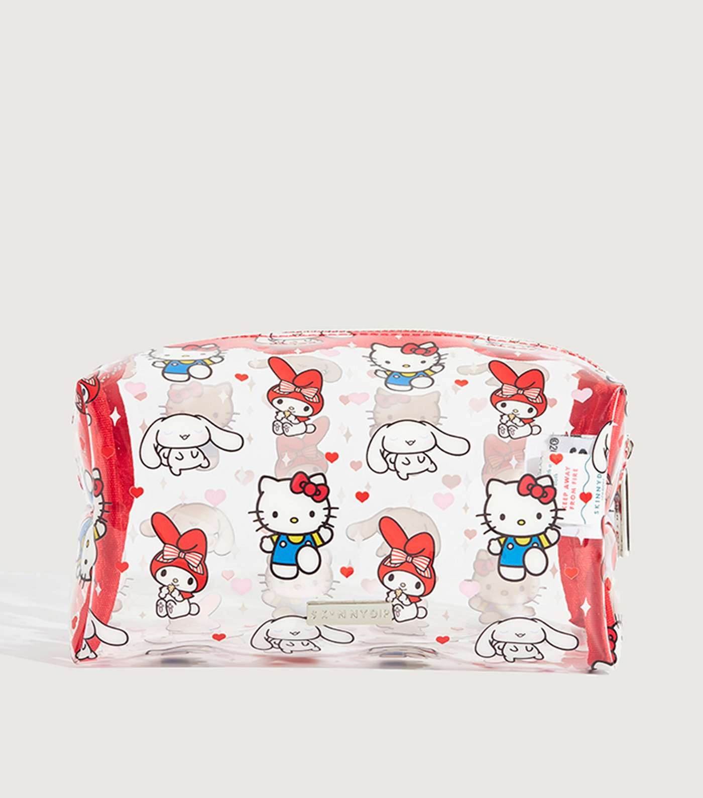 Skinnydip Red Hello Kitty Makeup Bag Image 2