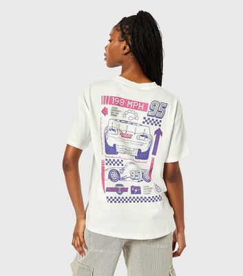 Skinnydip White Disney Cars T Shirt New Look