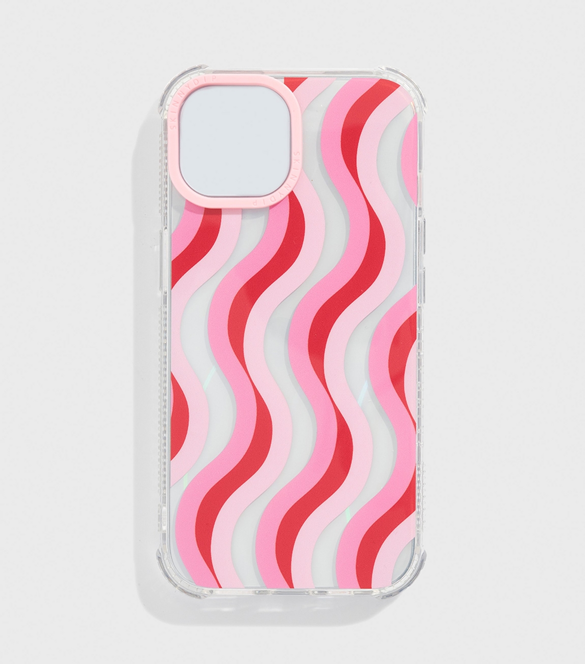 Pink Wave Shock iPhone Case Skinnydip New Look