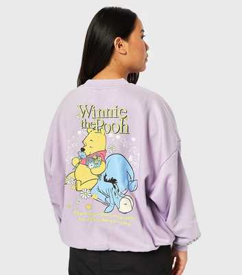 Skinnydip Lilac Winnie The Pooh Sweatshirt