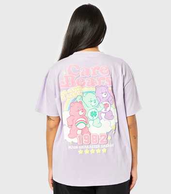 Skinnydip Lilac Care Bears Oversized T-Shirt 