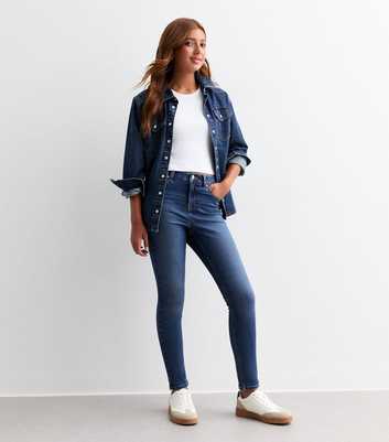 Girls Blue Skinny Jeans