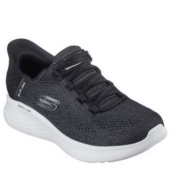 Skechers Black Slip In Skech Lite Trainers