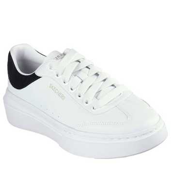 Skechers White Cordova Classic Faux Leather Trainers