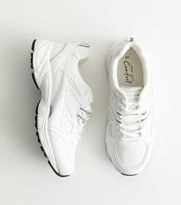 White Chunky Trainers