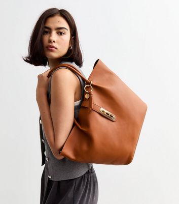 Large tan bag online