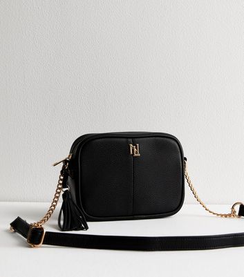 Crossbody camera bag black sale