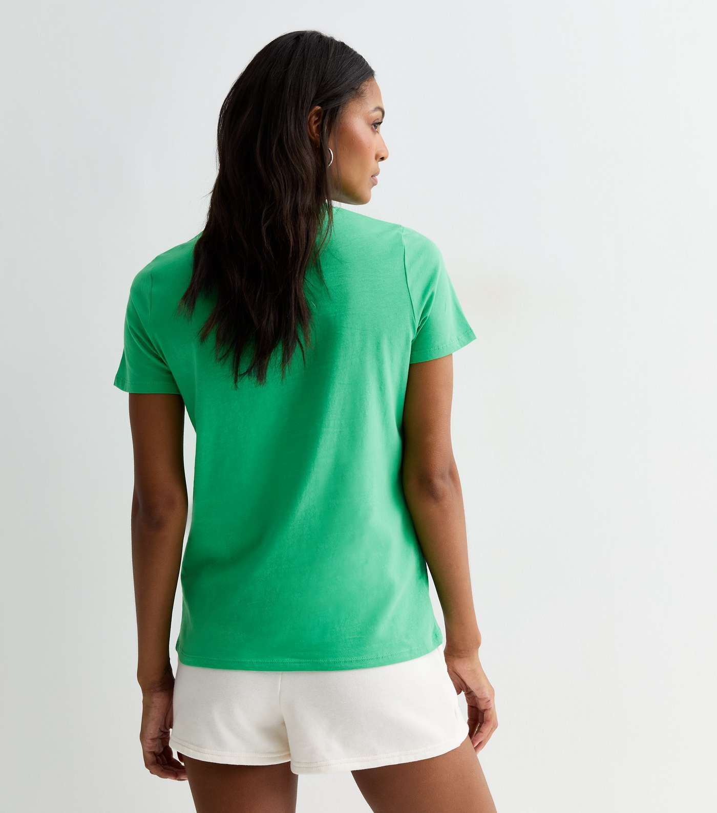Green Cotton T-Shirt  Image 4