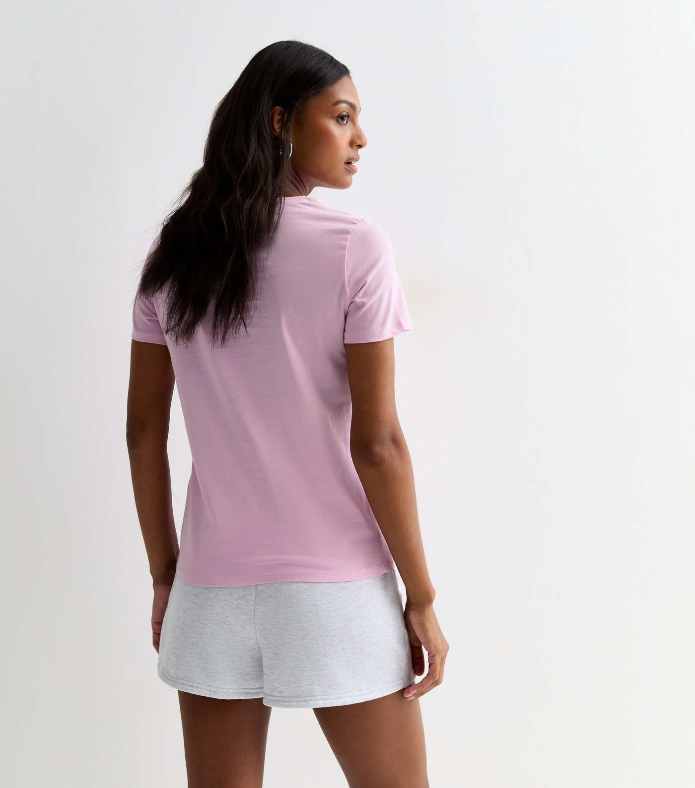 Pink Cotton T-Shirt  Image 4
