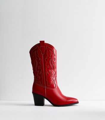 Cowboy boots new look best sale