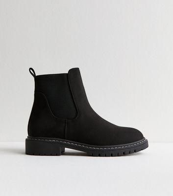 New look black suede ankle boots hotsell