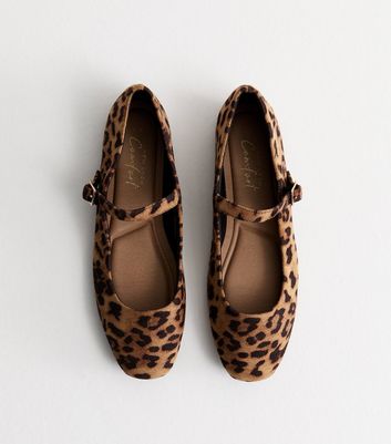 Animal print mary jane shoes online