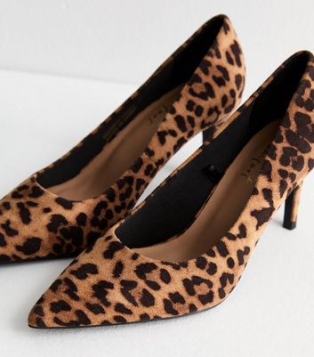 Leopard print court shoes online