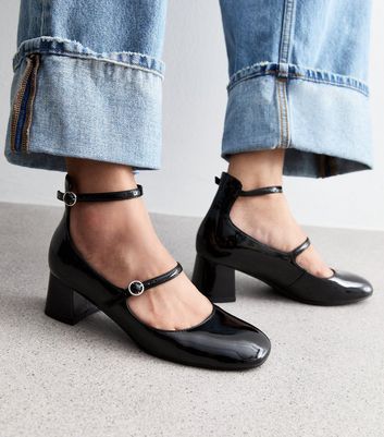 Block heel mary jane pumps online