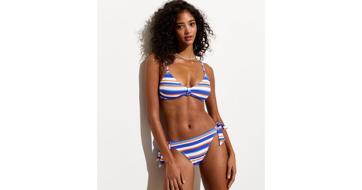 Bas De Bikini Panache Swim Lexie - Taille Basse, Imprimé Multicolore - Neuf