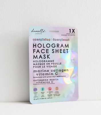 Danielle Creations Multicoloured Hologram Face Mask