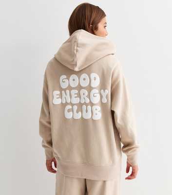 Girls Stone Good Energy Club Hoodie