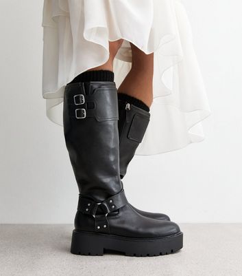 New look knee high boots online