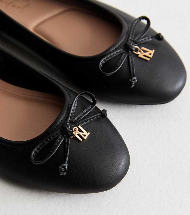 Wide Fit Next Black Ballet Pumps Buy Yours Curve Black Extra Wide
