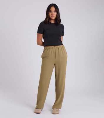 Urban Bliss Green Wide Leg Trousers