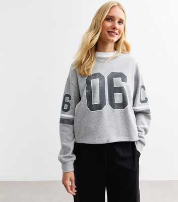 Grey Cotton Blend 06 Sweatshirt