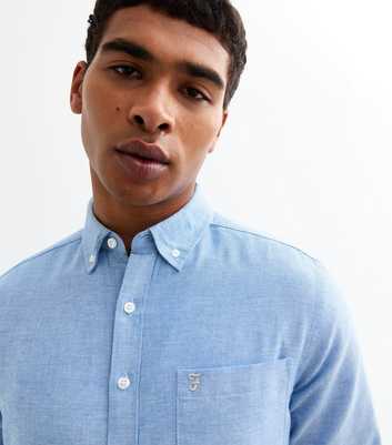 Farah Blue Twill Shirt