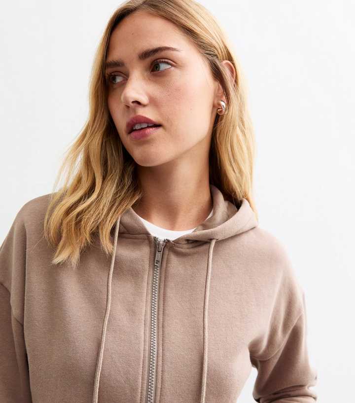 brown hooded sweatshirts for women