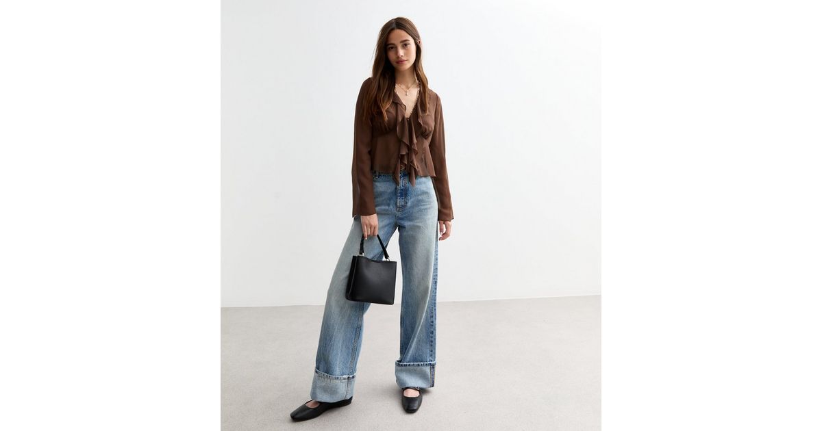 TIE FRONT TOP WITH RUFFLES LADY LIMONADA