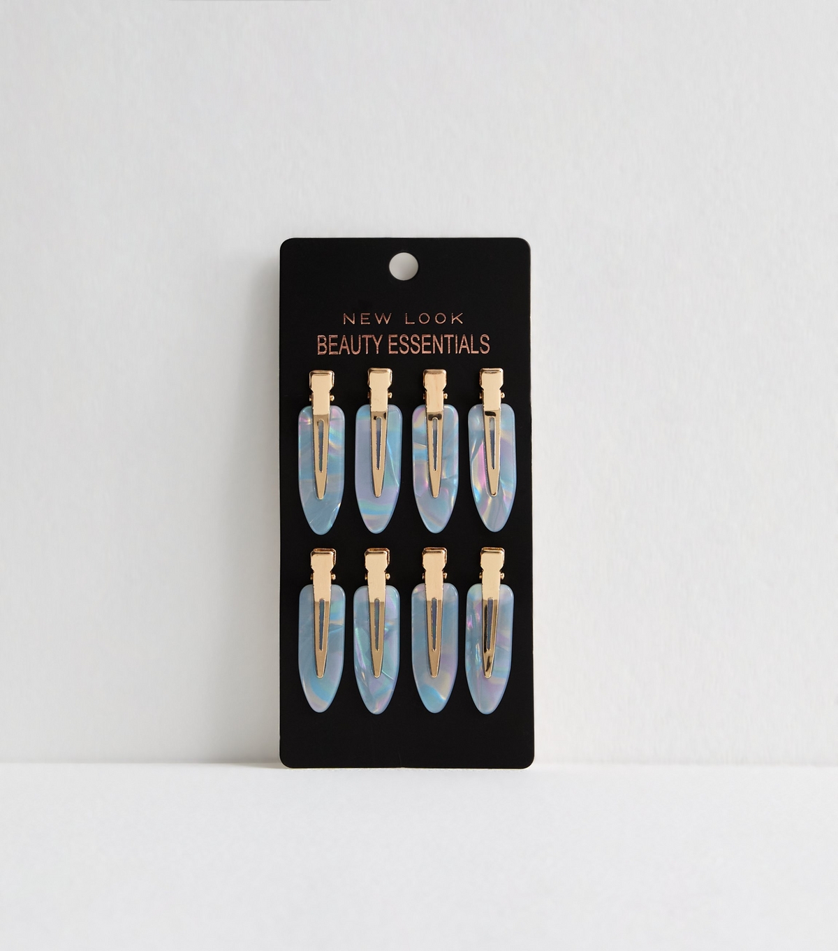 8 Pack of Gold Setting Clips New Look