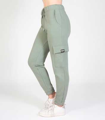 Pineapple Light Green Cargo Joggers