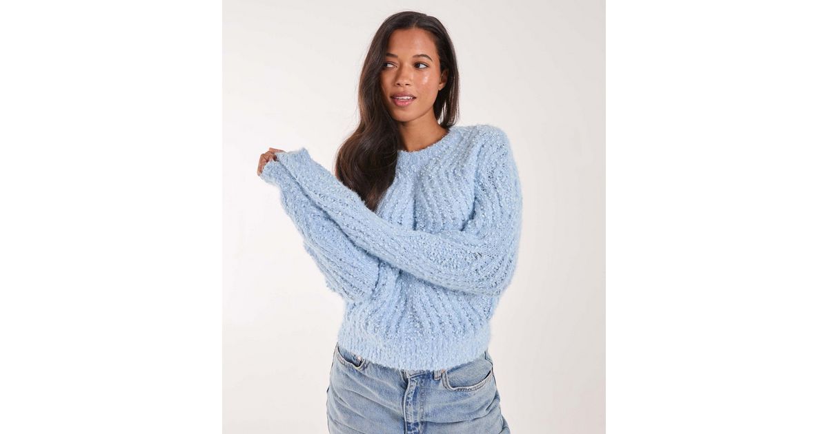 Blanket Stitch Jumper - Light Pink