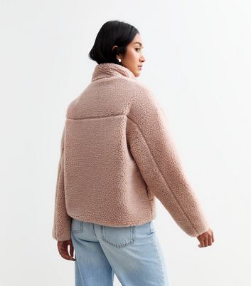 Missguided borg jacket best sale