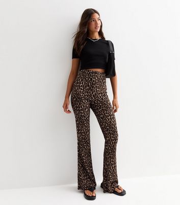 New look shops flared trousers