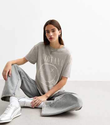 Pale Grey Nirvana T-Shirt