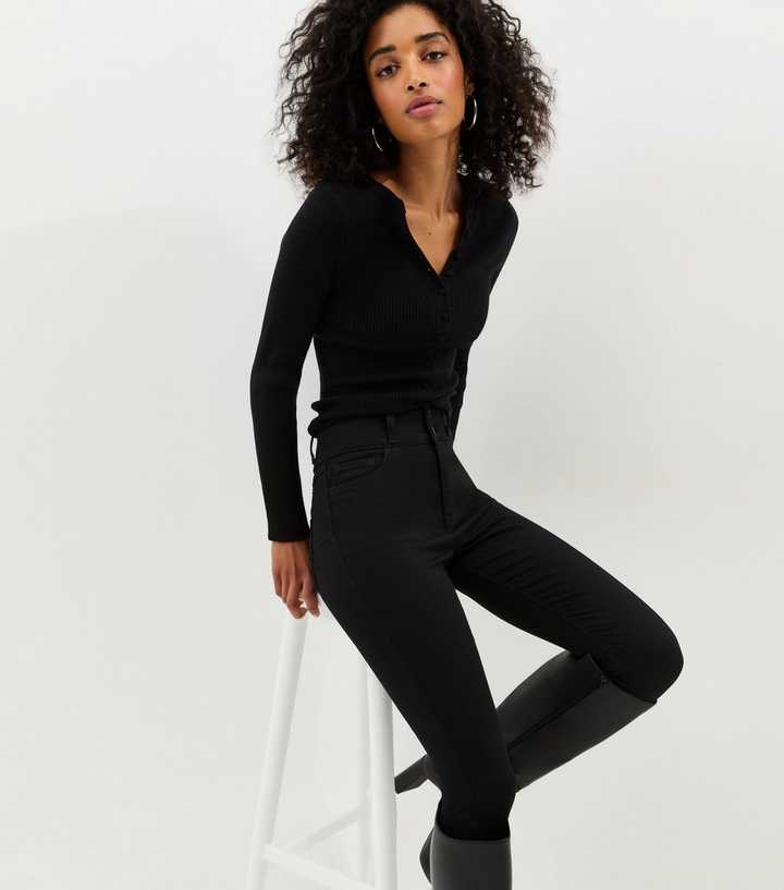 Stay Black High Waist Yazmin Skinny Jeans 