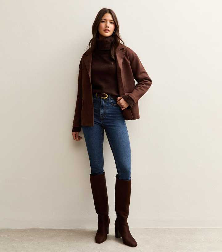 Blue Lift & Shape Jenna Skinny Jeans