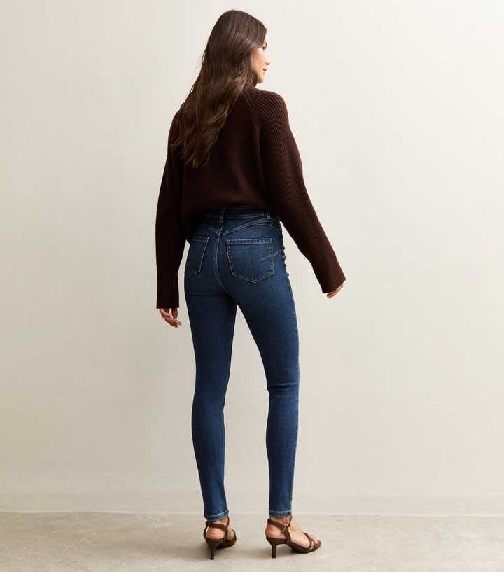 New Look LIFT & SHAPE JENNA - Jeans Skinny Fit - navy/blu scuro New Look LIFT & SHAPE JENNA - Jeans Skinny Fit - navy/blu scuro
