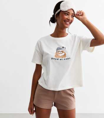 Sloth Short Pyjama Set