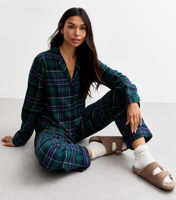 Green Checked Revere Trouser Pyjama Set