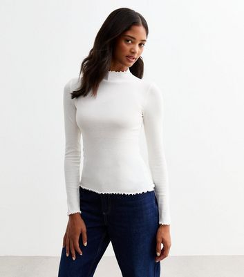 Off white long sleeve top womens sale