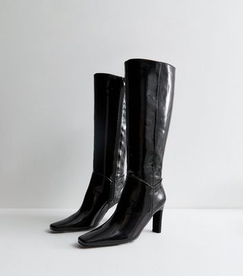 Black boots public desire best sale