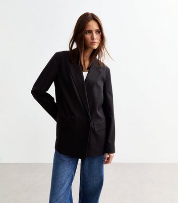 Woven blazer womens cheap