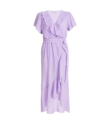 Quiz lilac maxi dress best sale