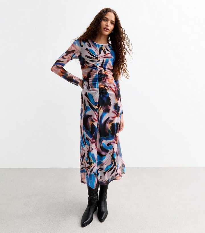 simple midi dress Glory Long Sleeve Midi Dress (Sale)