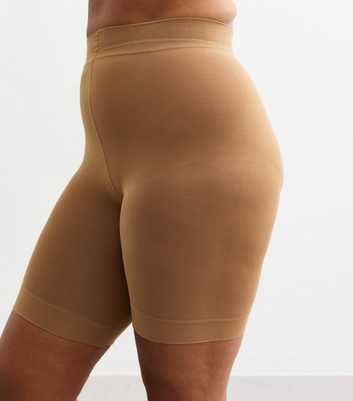 Curves Tan Anti Chafing Shorts