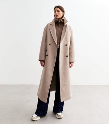 Mink Relaxed Tailored Coat