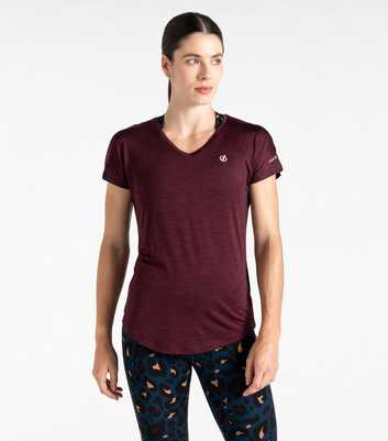 Dare 2b Burgundy Lightweight Vigilant T-Shirt