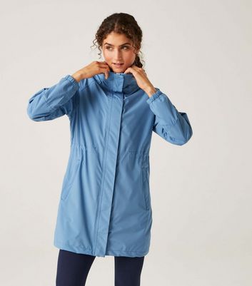 Regatta Pale Blue Sagano Waterproof Jacket New Look