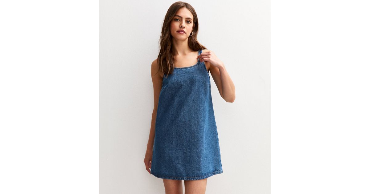 Celine Denim Dress - Blue main image 1
